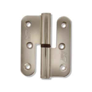 TUBA L1-510 10 cm Oval Lux Alüminyum Menteşe, Saten, Sağ - 1