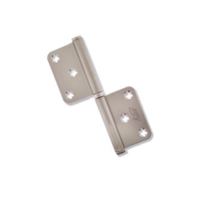 TUBA PN-300, 12 cm Panel Tipi Yönsüz Alüminyum Menteşe - 1