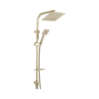 Diamond Gold Kare Tall Duş Seti - 1