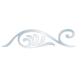 VEGA D11A Dekoratif Şerit, Silver Ayna - Vega