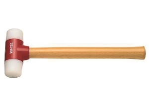 VIP-TEC Ağaç Saplı Plastik Çekiç, 30 mm - VIP-TEC